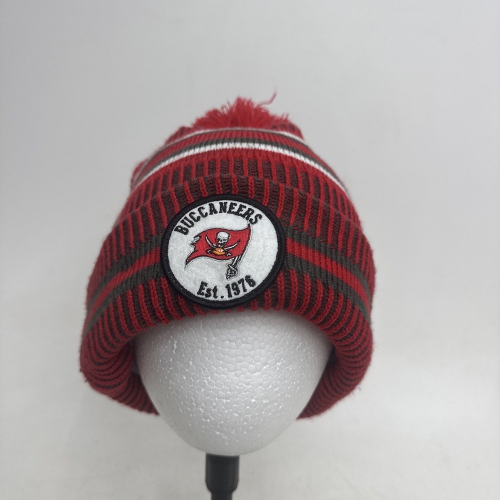 Authentic New Era Tampa Bay Buccaneers Sport Knit Beanie Cold Weather Hat